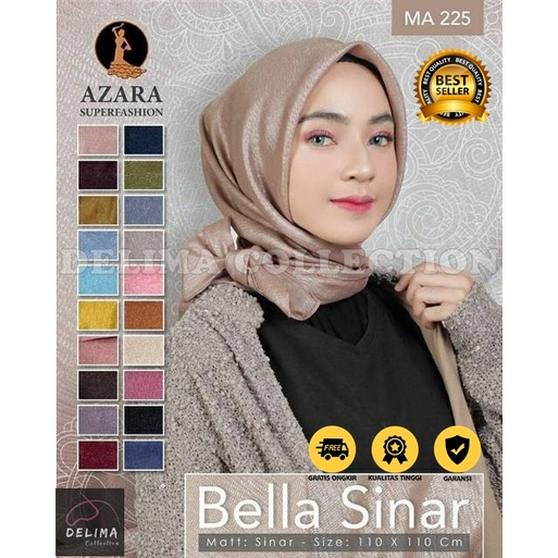 Hijab Segi Empat Bella Shinar Azara Glowing