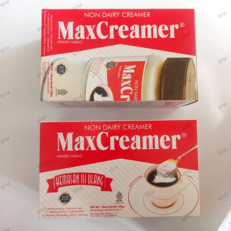 

Max Creamer 500 Gr