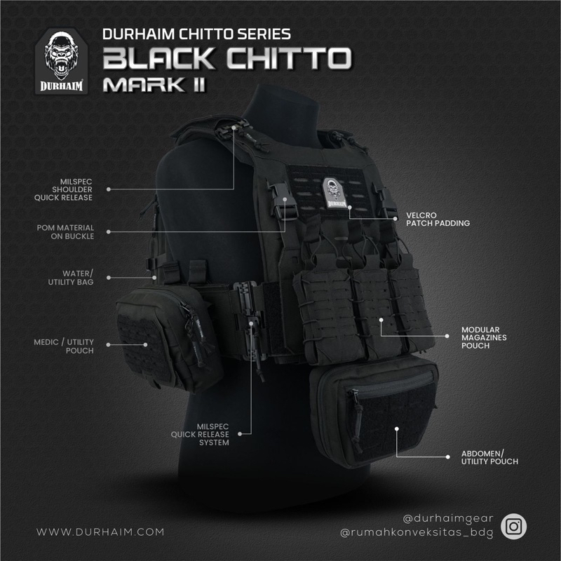 Durhaim Black Chitto MK II