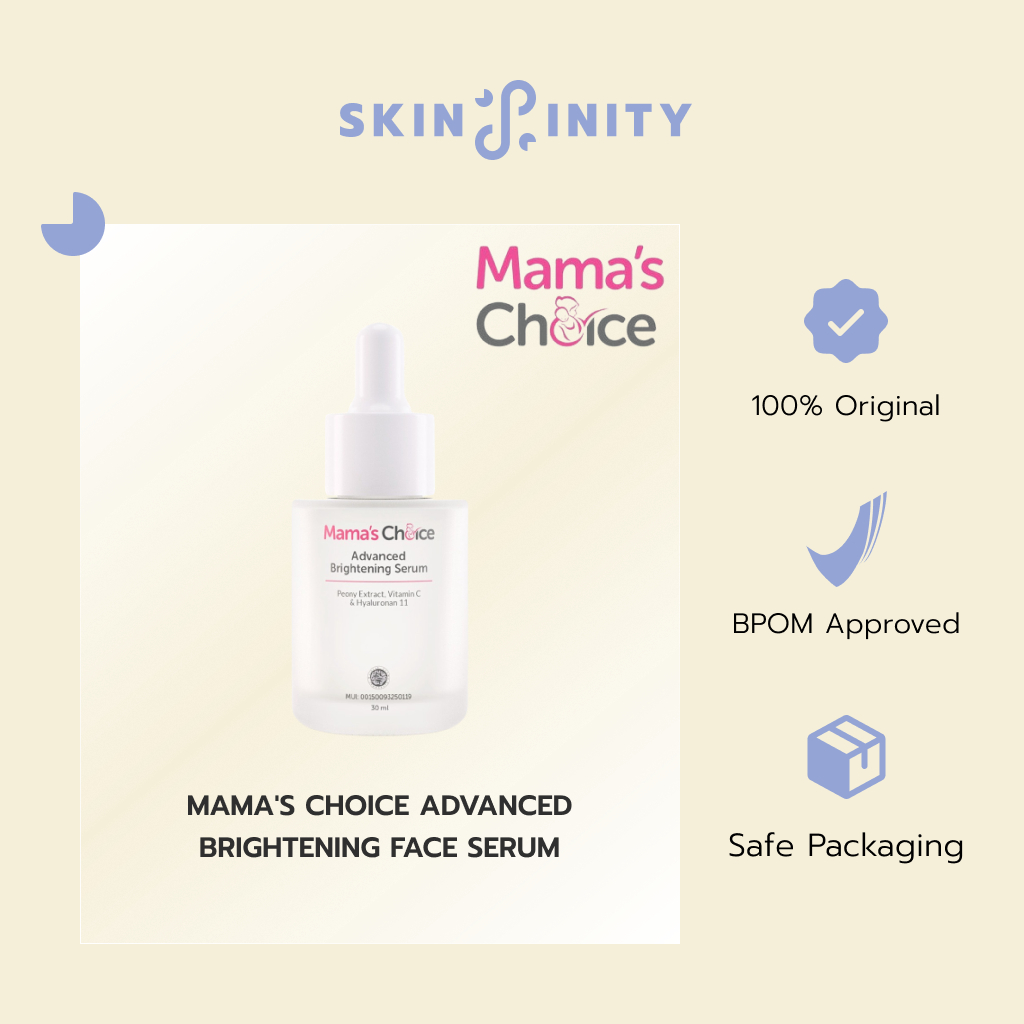 Mama's Choice Advanced Brightening Face Serum - Serum Ibu Hamil Skincare Ibu Hamil (Aman untuk Ibu H