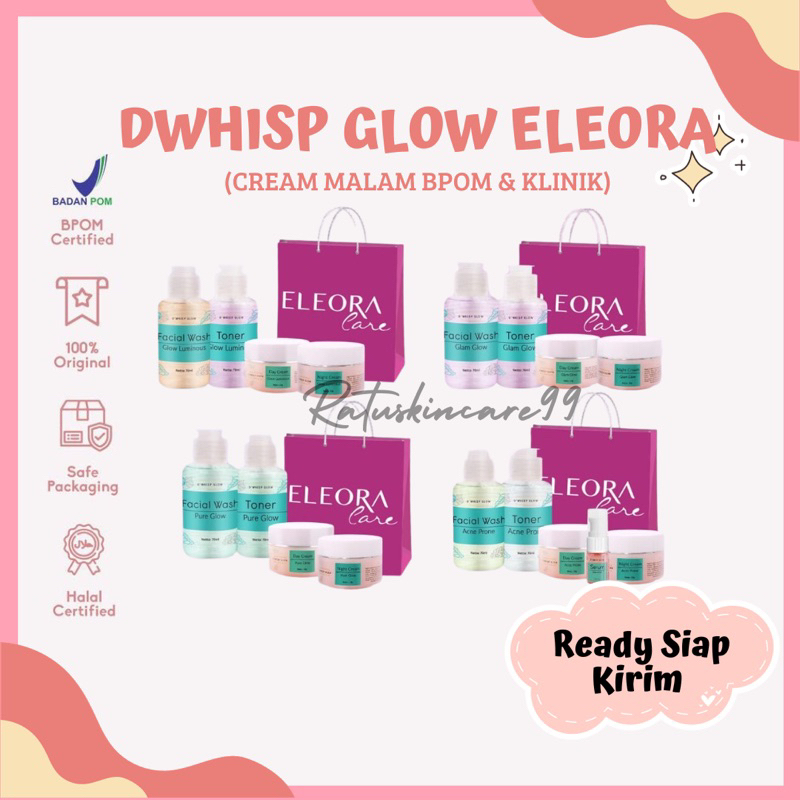 ELEORA BOOSTER DWHISP GLOW ELEORA SKINCARE ORIGINAL