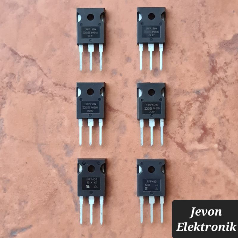 IC Transistor IRFP 140 150 250 260 450 460 N IRFP140 IRFP150 IRFP250 IRFP260 IRFP450 IRFP460 Mosfet 