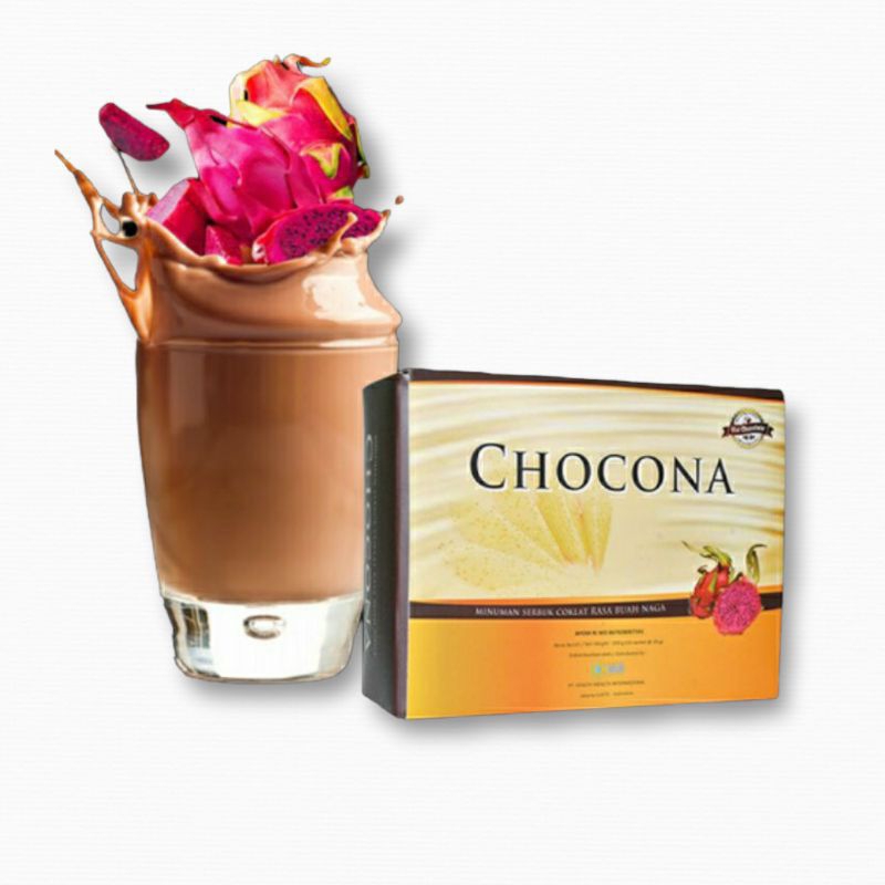 

CHOCONA HWI 100% ORIGINAL - Minuman Serbuk Coklat Rasa Buah Naga