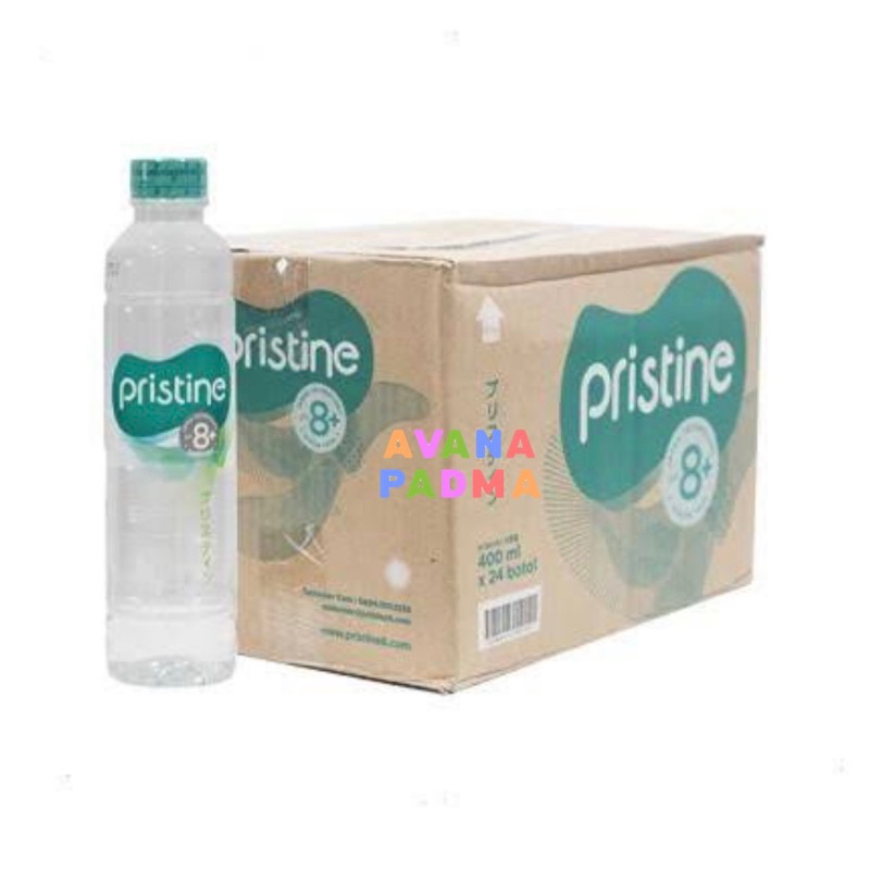 

Pristine 8+ Air Mineral 400ml (Isi 24/Karton)