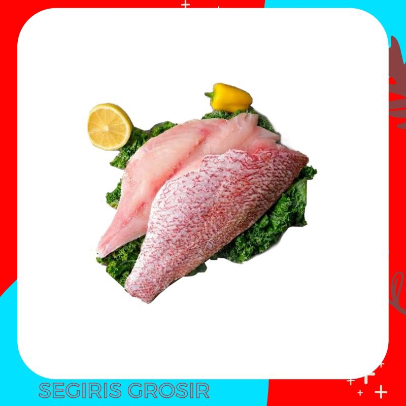 

IKAN KAKAP MERAH FILLET 1KG FROZEN
