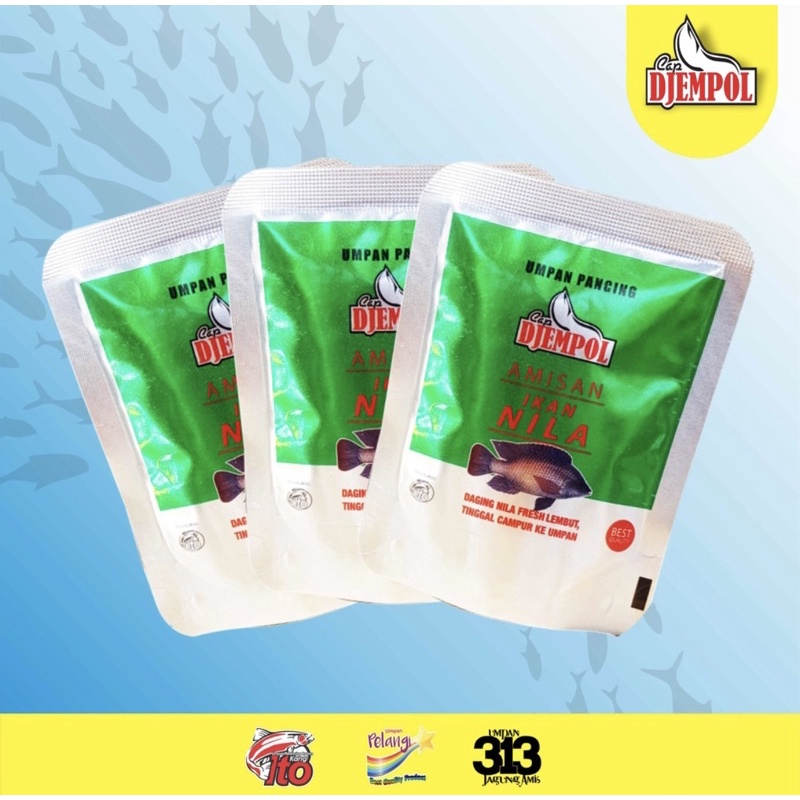 Umpan pancing Amisan djempol ikan nila