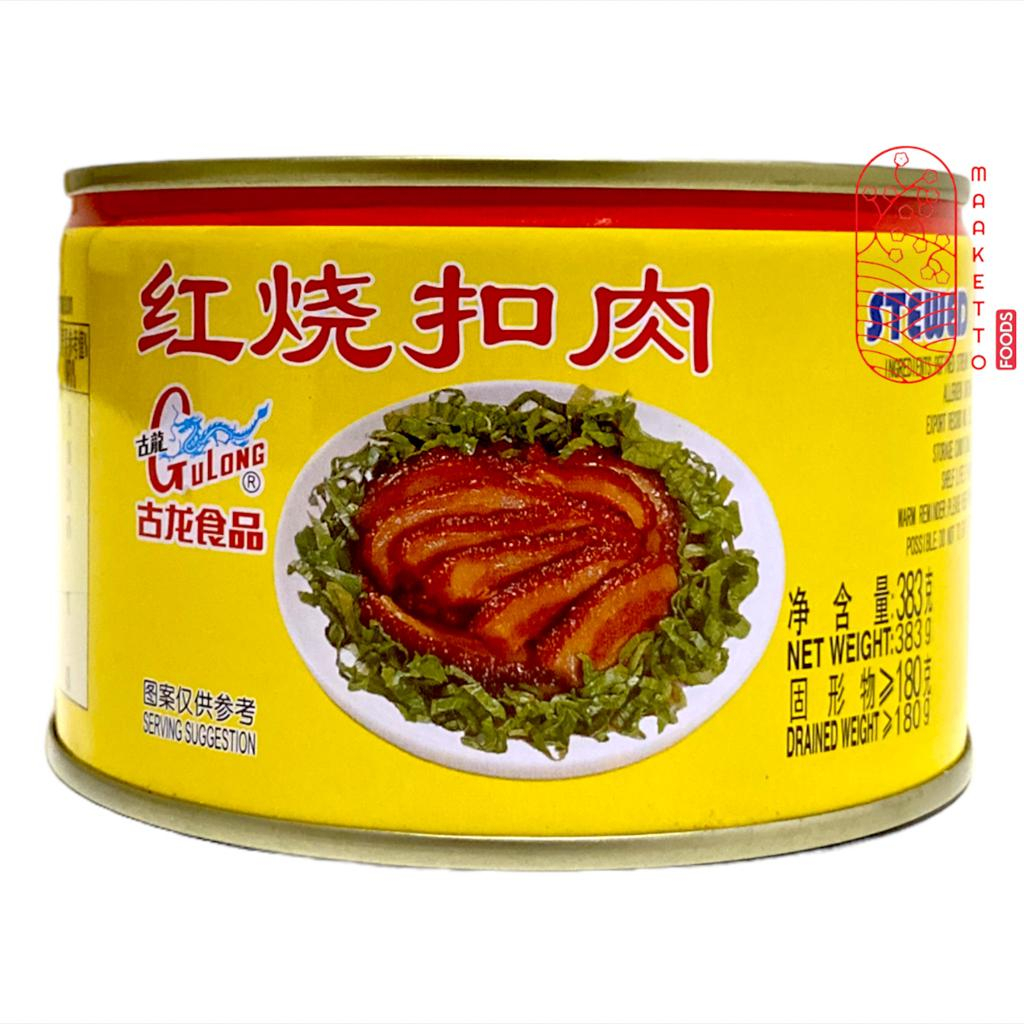 

Gulong Stewed Pork Slice / Gulong Samcan Kaleng 383gr