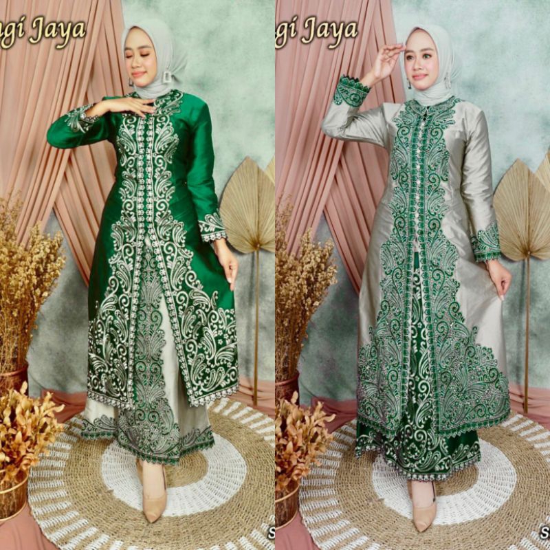 KEBAYA//Set Jom Jom SIZE M-JUMBO(LD 120CM)//Original By Pelangi jaya