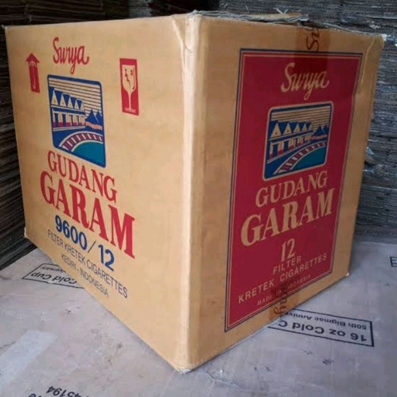 Kardus Besar Tebal Bekas Gudang Garam 52x38x41