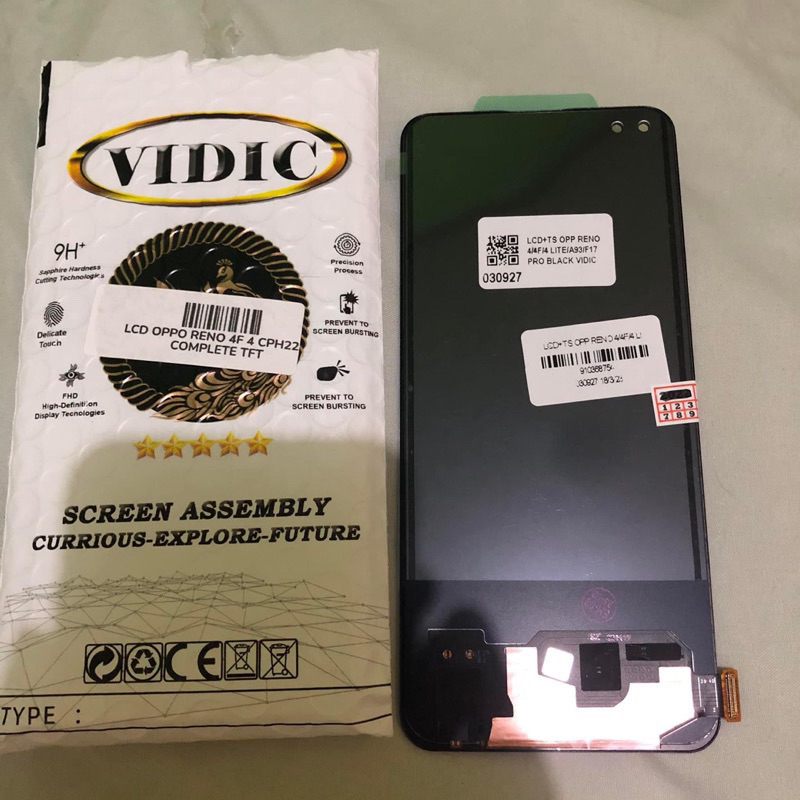 LCD Touchscreen Oppo Reno 4F Ori Black