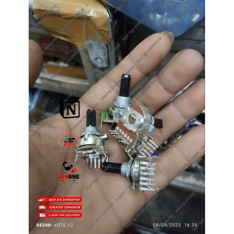 Potensio Polytron 6 Pin Drat 50 kilo Volume Speaker B503