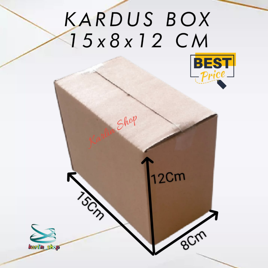 

Kardus Box 15x8x12 Cm Single Wall