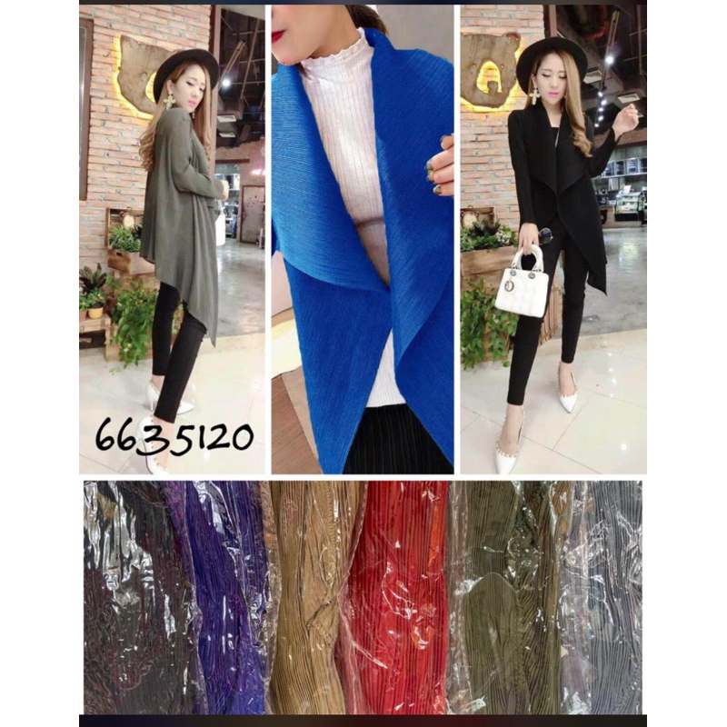 CARDIGAN PLEATS BANGKOK - PLISKET