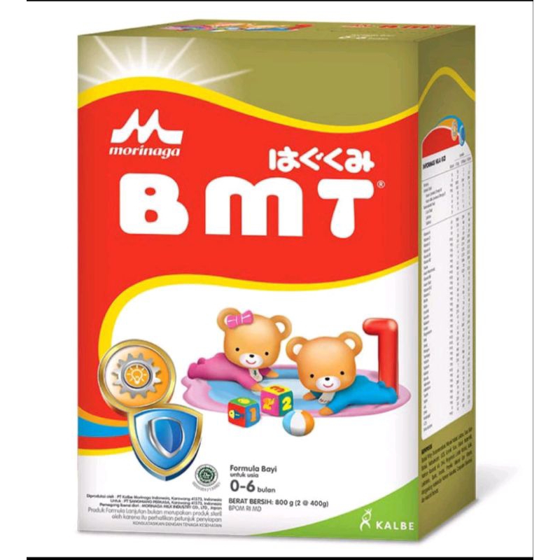 BMT GOLD usia (0-6bulan) 400gram / 800gram / BMT REGULER