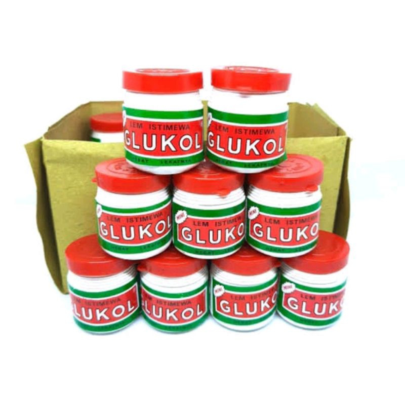 

Lem Kertas Colek / Pasta GLUKOL Kecil Isi 24