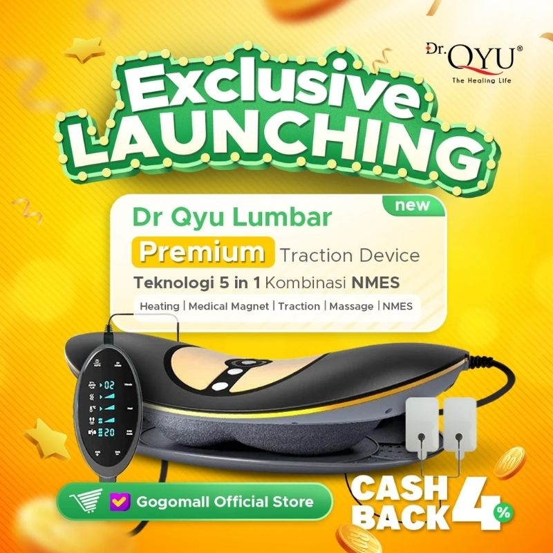 NEW DR QYU LUMBAR TRACTION DEVICE PREMIUM