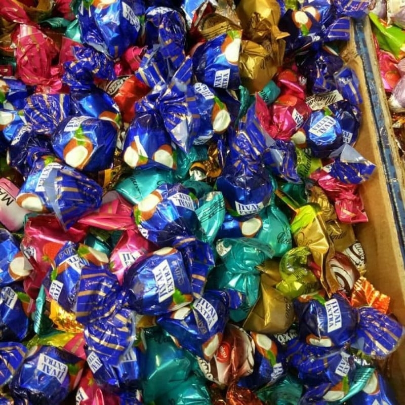

coklat turkey mix 500gr kemasan standing pouch