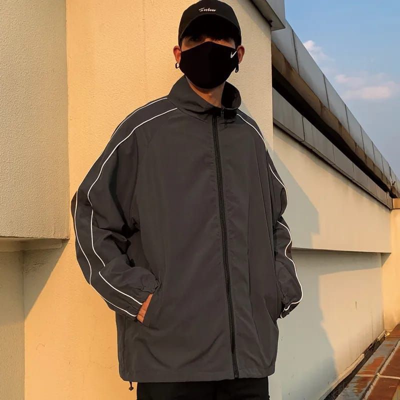 JACKET TRACK SUIT PRIA - VARSITY VINTAGE KASUAL - JACKET PRIA RETRO - VINTAGE JACKET OVERSIZE