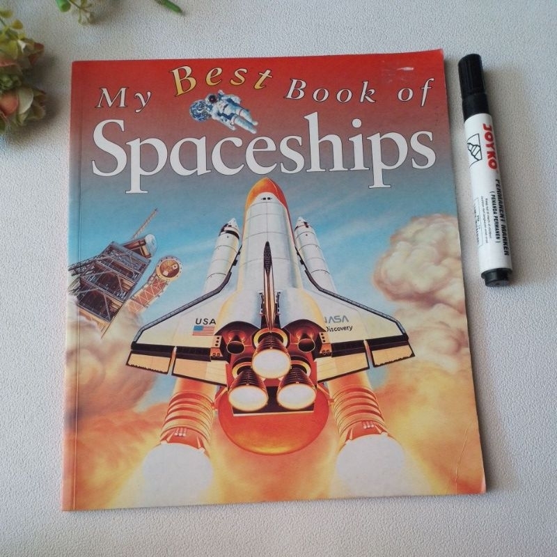 Buku anak My best book of spaceships preloved