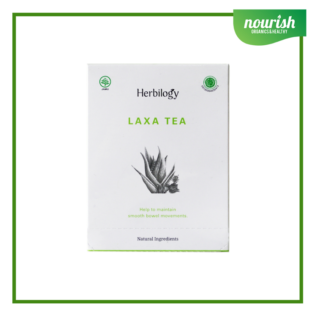

Herbilogy, Laxa Tea - Detox & Lancar BAB 20 Kantong Teh-JktBar