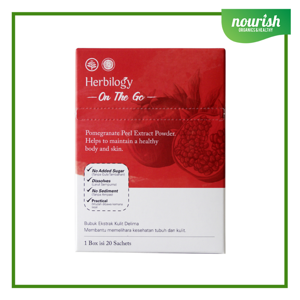 

Herbilogy On The Go Pomegranate Peel Extract Powder 20 sachet-JktBar
