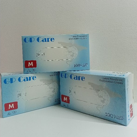 Handscoon GP Care Latex Box 100pcs//Handscoon Latex