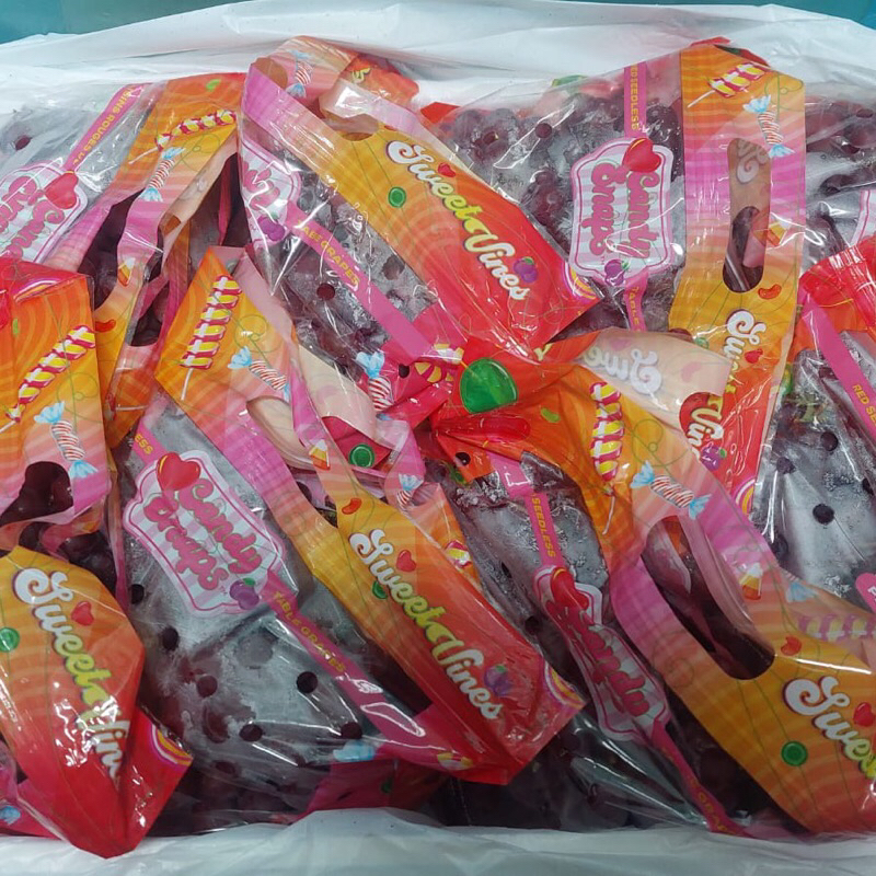

Anggur Candy Snap Rasa Premen Manis 8 Kg / Box