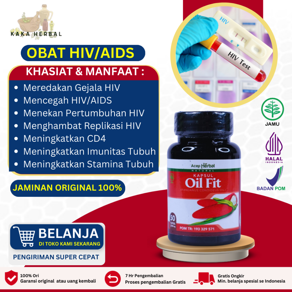 Kaka Herbal - Obat Penyakit HIV AIDS, Obat Penymbuh HIV/AIDS, Obat Pencegah HIV/AIDS, Peningkat Keke