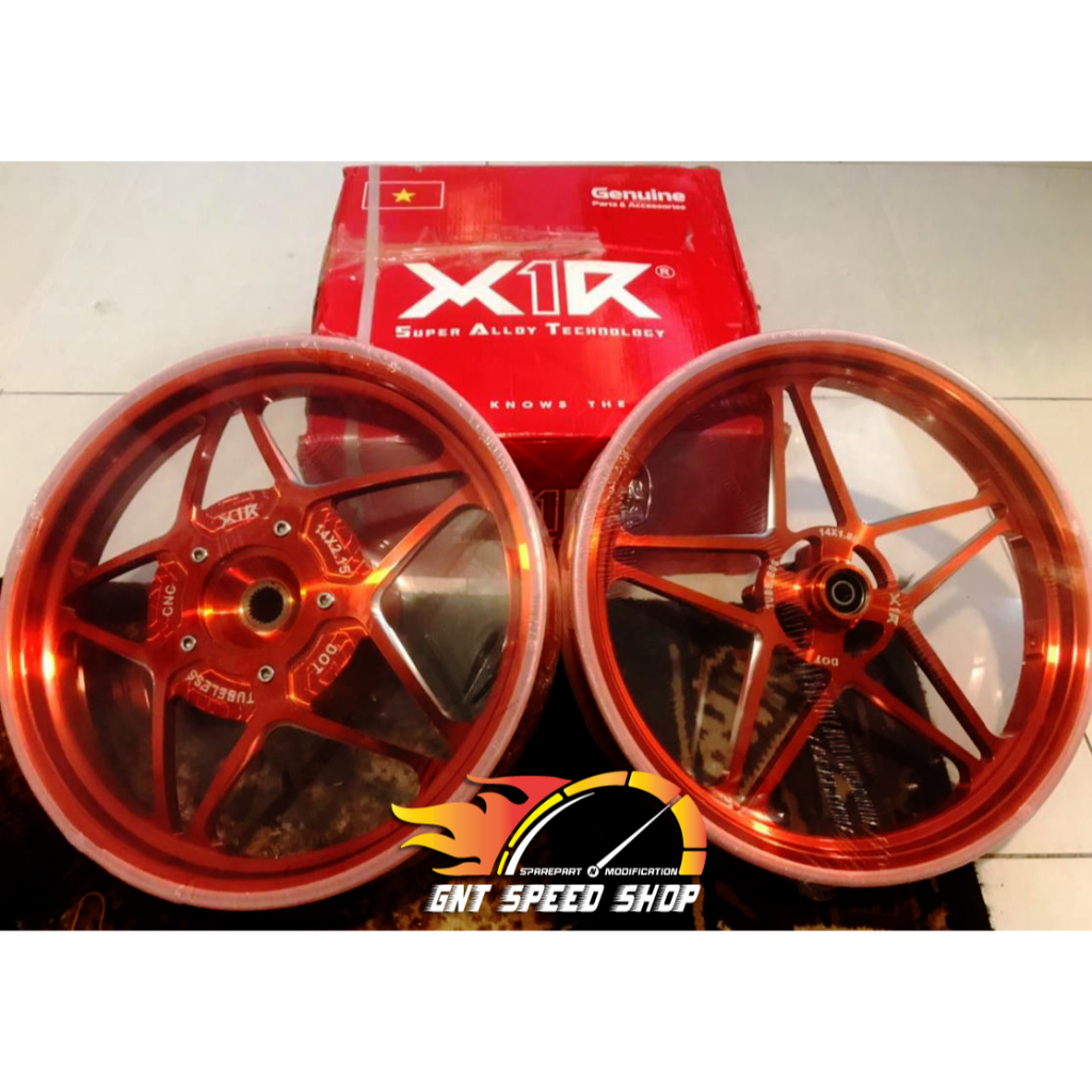 Velg X1R New Vario 125 150 Ring 14 - Vietnam - Orange, 14