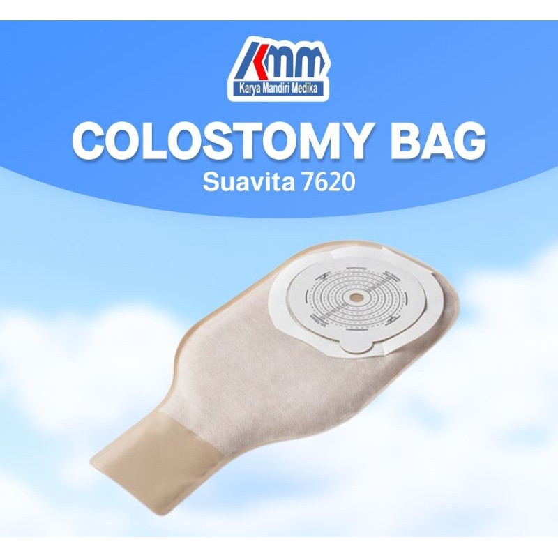 Kantong Colostomy Bag Coklat Suavita 7610