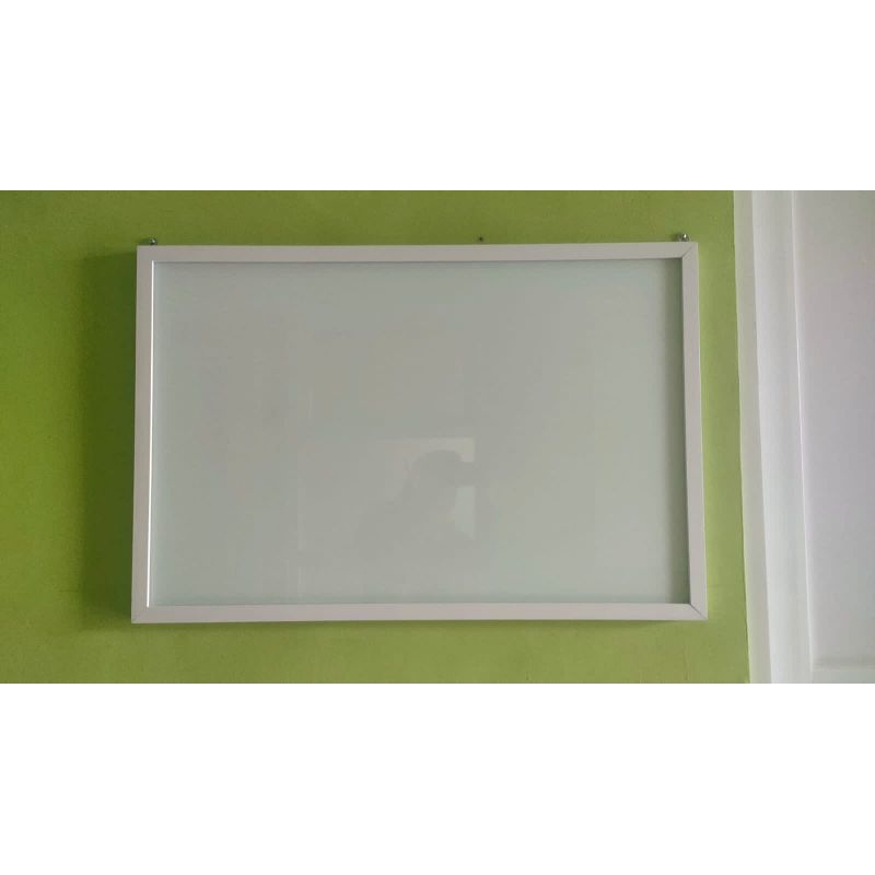 

glassboard list aluminium 60x120cm whiteboardkaca pasang sendiri harga termurah