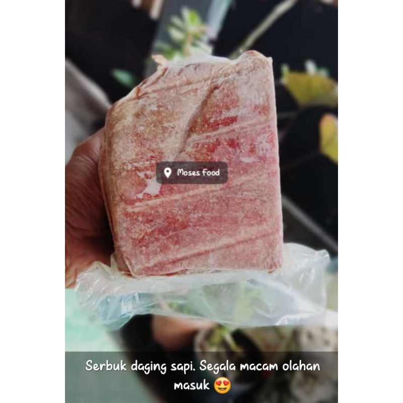 

serbuk daging sapi