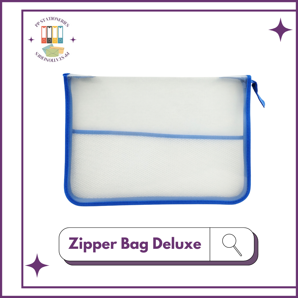 

Penpal Zipper Bag Deluxe / Map Resleting (PL-711)