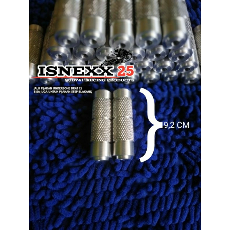 Jalu Underbone Drat 12 Full Padat satu set kanan kiri/ Jalu UB