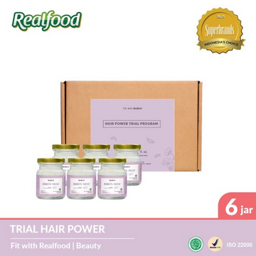 

Realfood Trial Hair Power 6 BTL Minuman Sarang Burung Walet