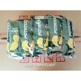 

potato q chips rasa rumput laut pack isi 10 bungkus