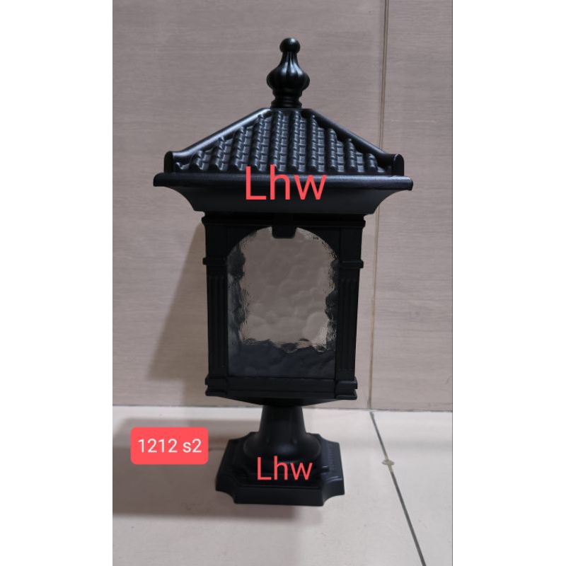Lampu dinding /lampu pilar outdoor indoor klasik wateeproof dekorasi teras,cafe,balkon,hotel,resto 1