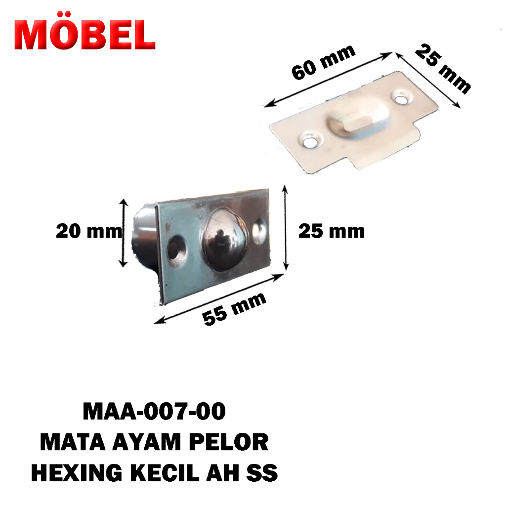 Mata Ayam Pelor Hexing Kecil Small