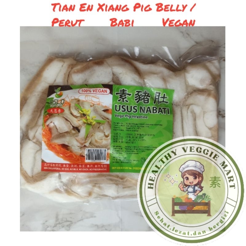 

Evergreen Tian En Xiang Zhu Du Vegetarian Vegan / Pig Belly / Ti To / Tu To / Perut Babi / Lemak Babi