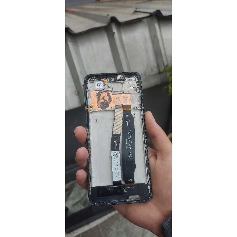 LCD REDMI NOTE 9 pro ori copotan ada minus