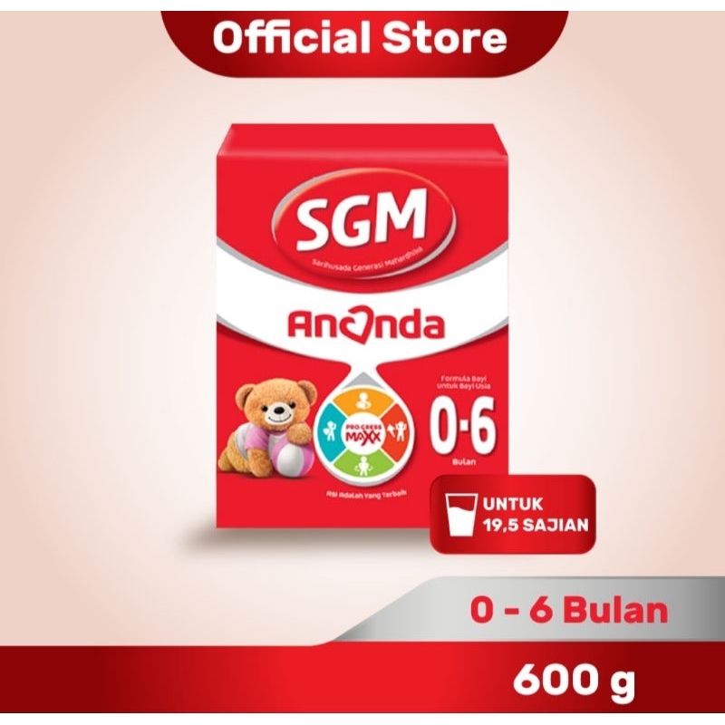 Sgm 0 - 6 bulan / 6 - 12 bulan 600 gram