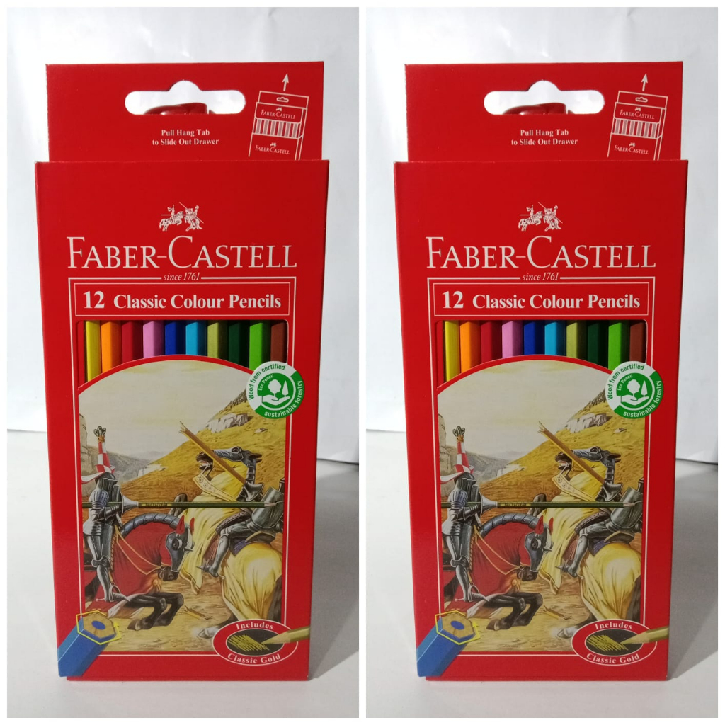 

PENSIL WARNA 12 CLASIC/ FABER CASTEL /ORIGINAL