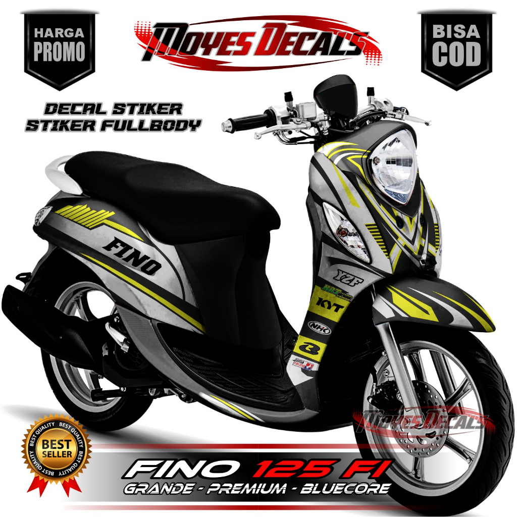 Decal Fino 125 Full Body Stiker Fino 125 Full Body Stiker Fino 125 Full Body Varias Stiker Motor Fin