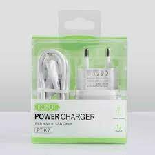 Charger Robot RT-K5 Dual Usb Output 2.1A 3 Output Travel Charger Cas an