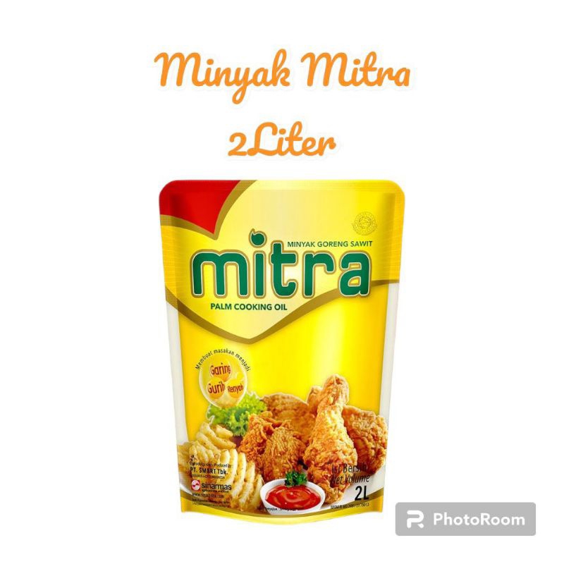 

Minyak mitra 2 liter kemasan pouch