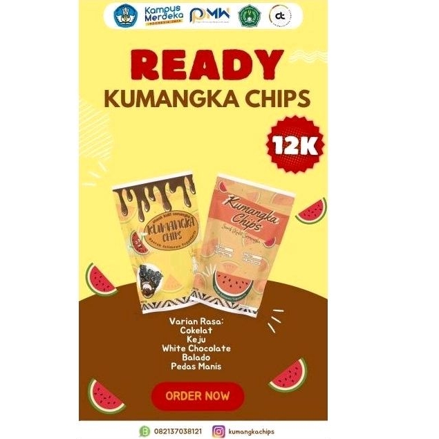 

Kumangka chips Olahan kulit semangka