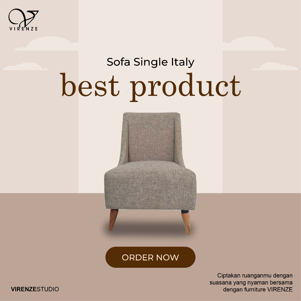 Sofa 1 Seater Sofa 1 Seat Italy Jateng Semarang Salatiga Solo Boyolali Sragen Jatim Ngawi Madiun Yog