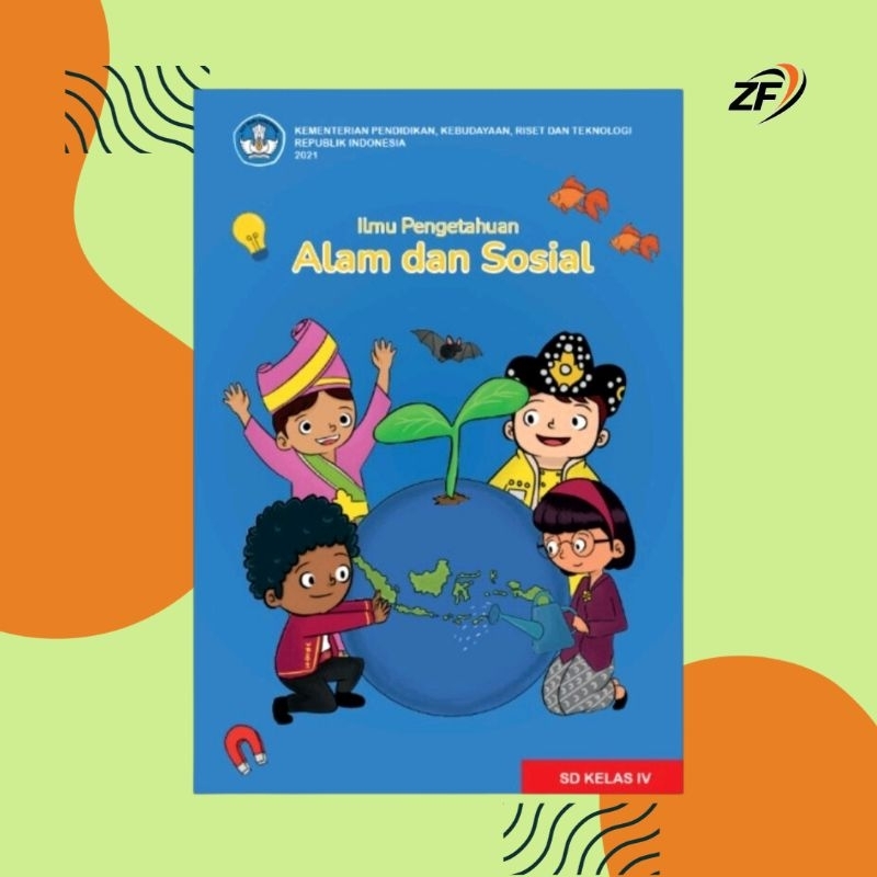 

Buku Paket Kurmer Ilmu Pengetahuan Alam dan Sosial Kelas 4 SD