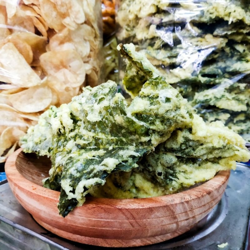 

KERIPIK BAYAM / KERIPIK DAUN BAYAM