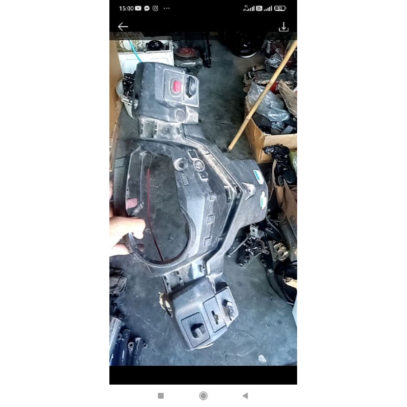 batok belakang cover belakang Yamaha MX king MX king 150